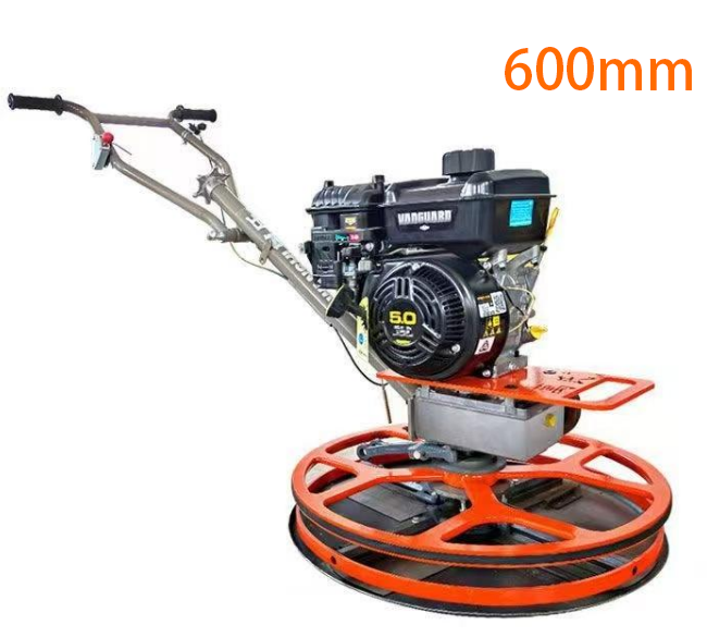 Honda——600——MTQT 5.5HP Gasoline Engine Walking Advanced Mini Concrete Power Spatula Machine 8 Blades High Efficiency Concrete Surface 1 Year