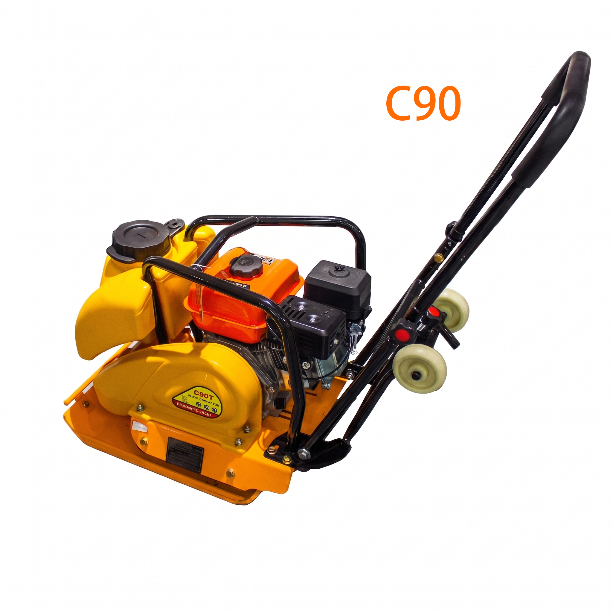 Baileyton——MTQT C90 5.5-6.5HP Gasoline Vibratory Plate Compactor Honda/Lifan/Longxin Engine High Operating Efficiency for Construction