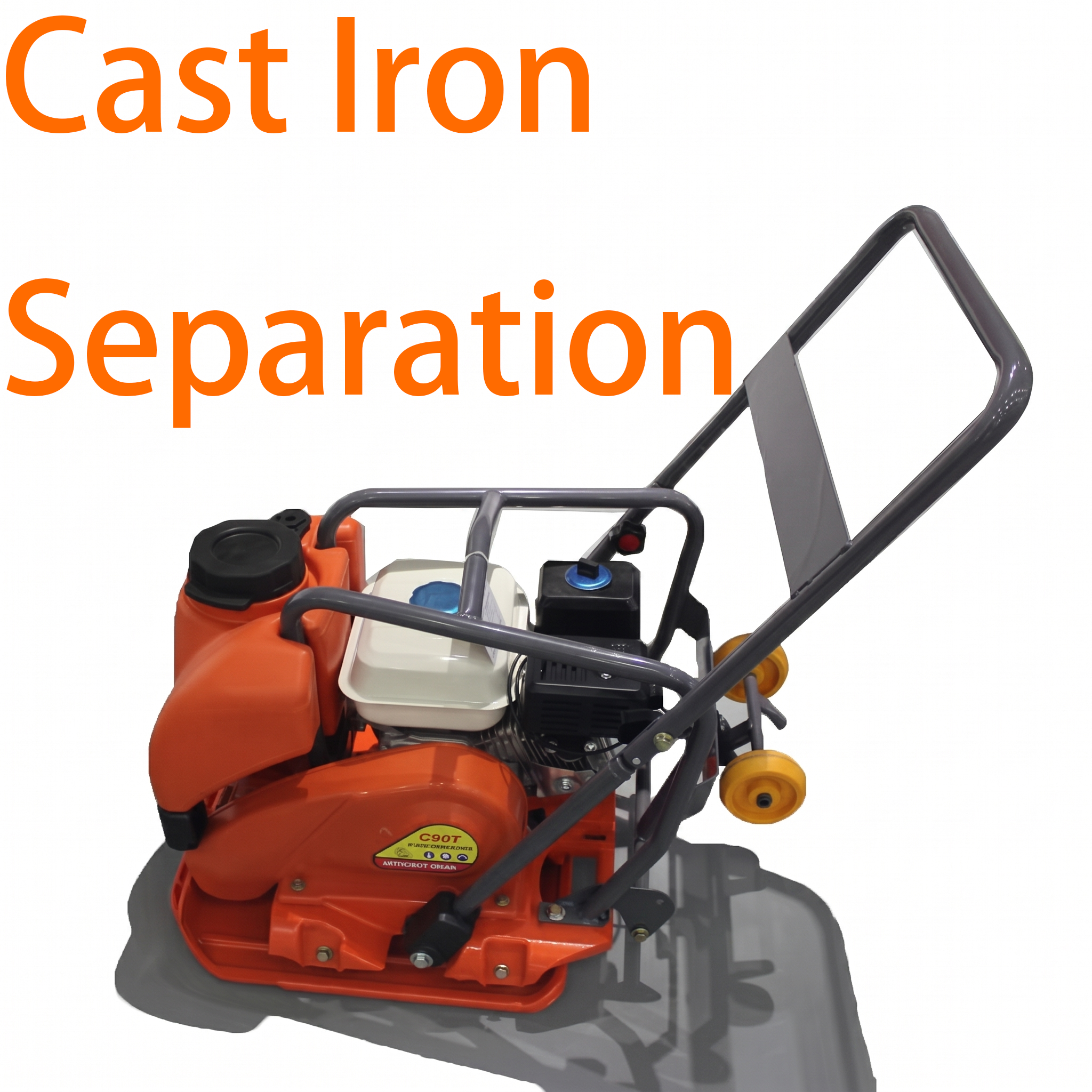 Baileyton——Cast Iron Separation——High Quality MTQT Diesel/Electric Robin Engine Vibrating Earth Plate Compactor Used Condition Construction Core Motor