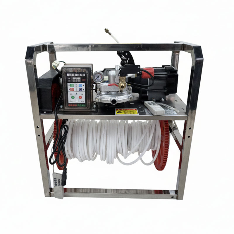 Electric — Vertical, 360° Swivel, Stainless Steel (Gun Shut-off Auto-Stop)——New feeling discharge pipe automatic striking machine electric motor fully automatic collecting pipe high vacuum striking machine 48-72/220V