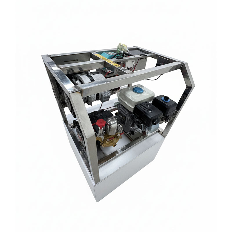 Honda——Gasoline Model — Horizontal 360° Swivel Stainless Steel (Fuel-Powered)——Gasoline Cart Trigger Sprayer Electric Start High Pressure Automatic Integrated Take-Up Tube