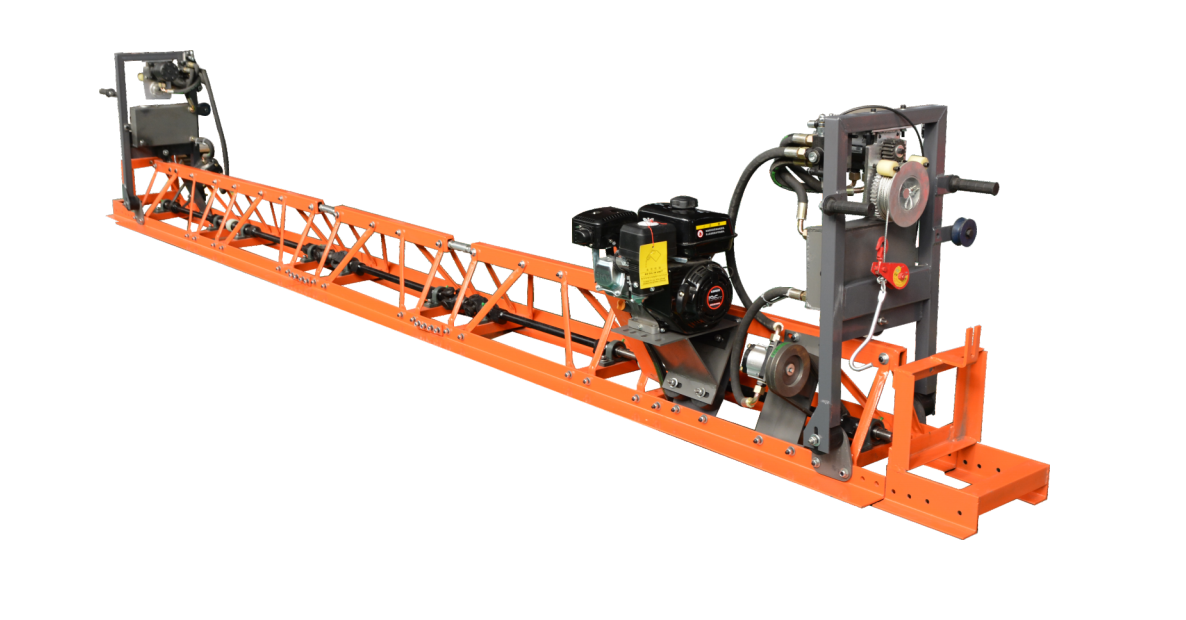 MTQT Gasoline Engine Concrete Vibrating Beam Screed Road Machinery for Road Construction Block Paving Bulk Supply for Dealers