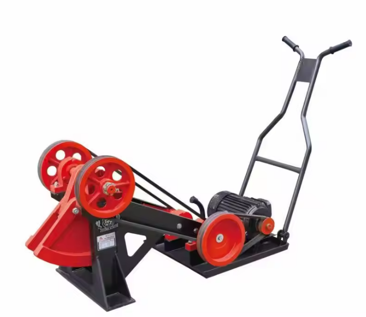 High-efficiency frog-type design construction road roller