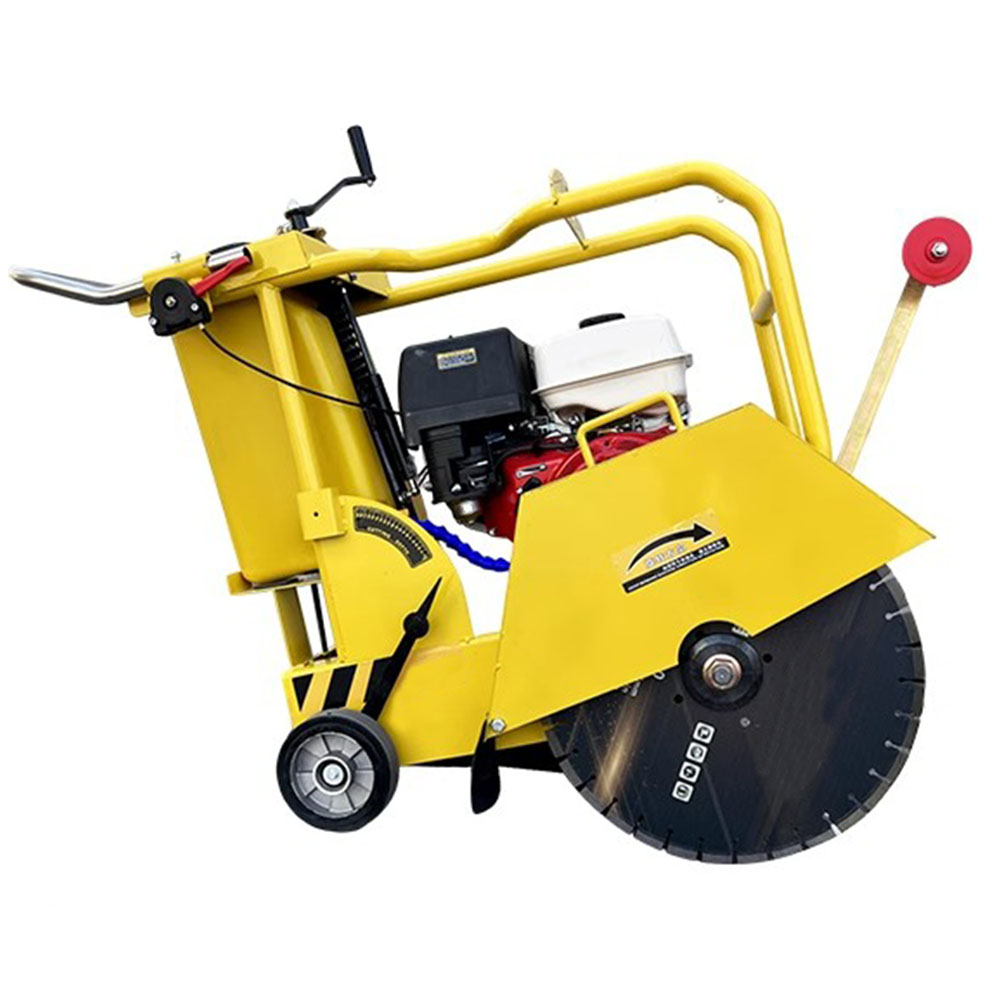 Road surface cutting machine