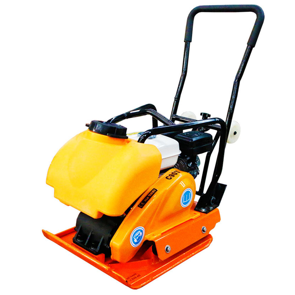 Ground plate rammer