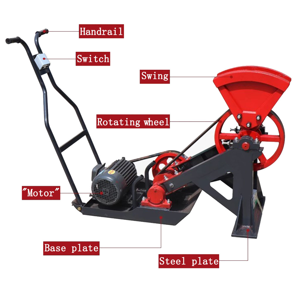 Comparison of frog ramming pulley